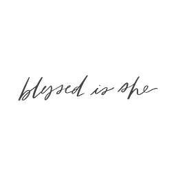 Blessed Is She logo