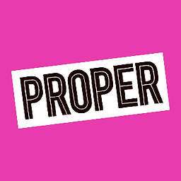 Proper logo